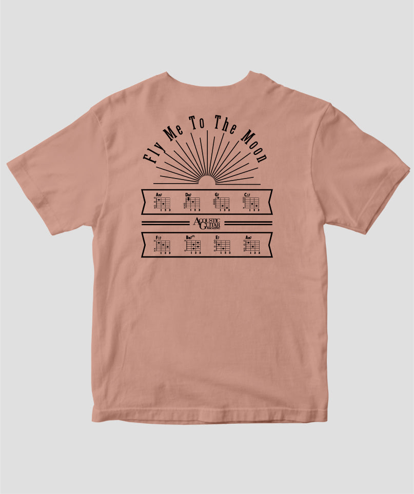 名曲コード進行Tシャツ Vol.4~Fly Me To The Moon進行 Type B