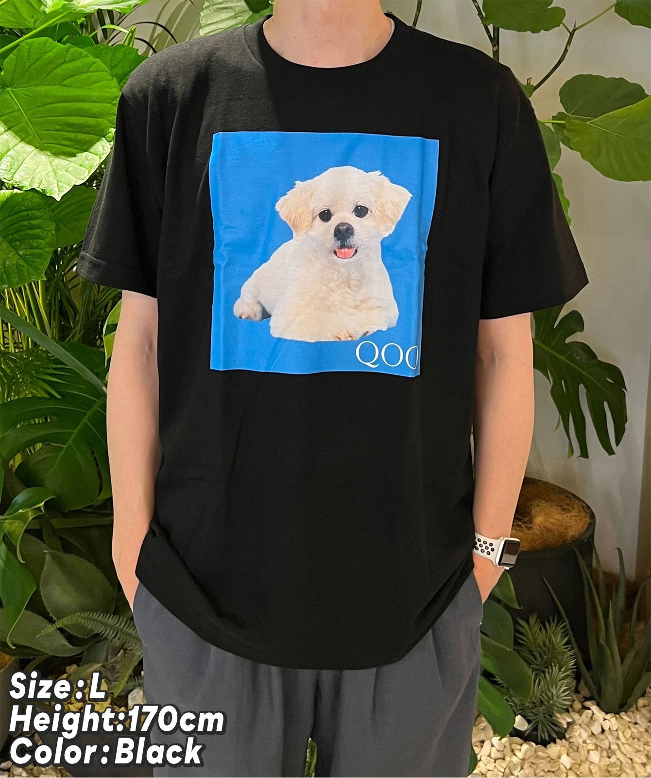愛犬QOOちゃんTシャツ/風見和香(私立恵比寿中学)