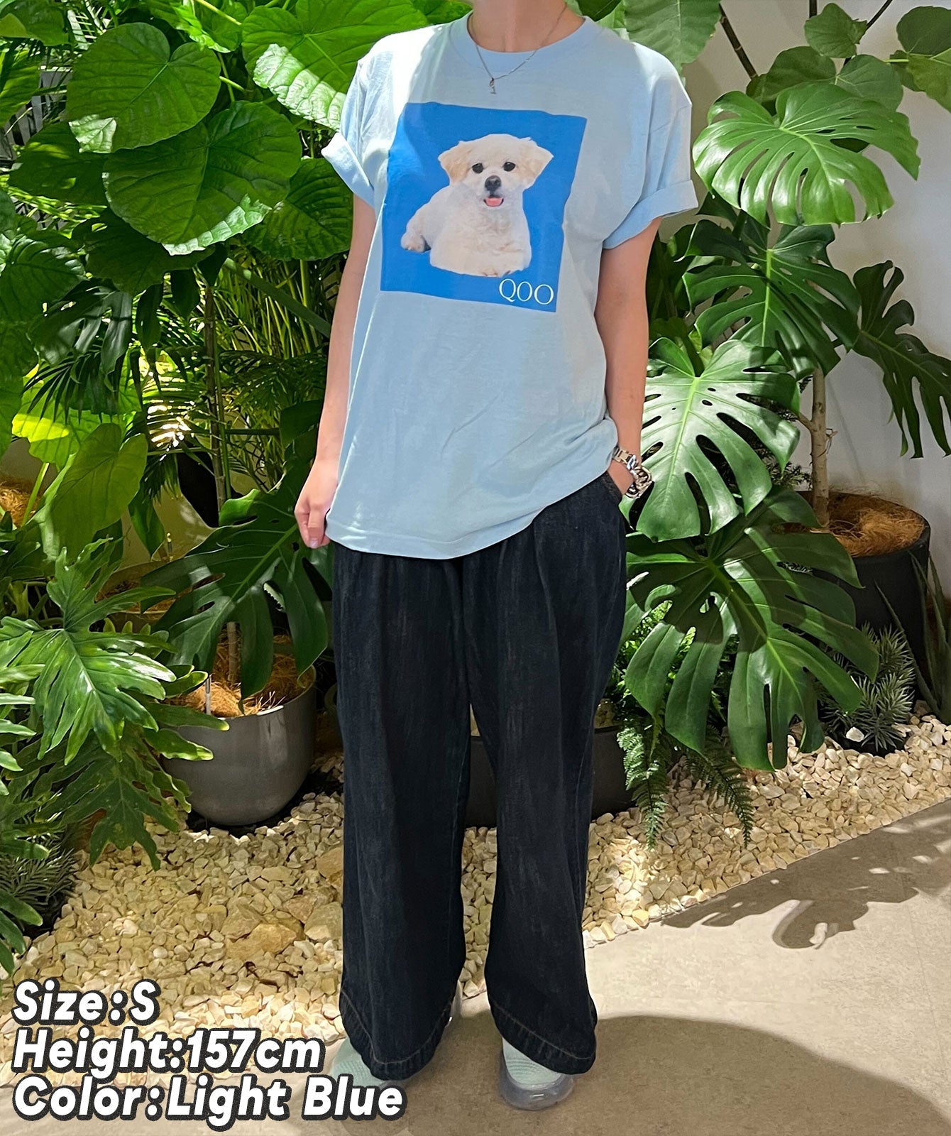 愛犬QOOちゃんTシャツ/風見和香(私立恵比寿中学)