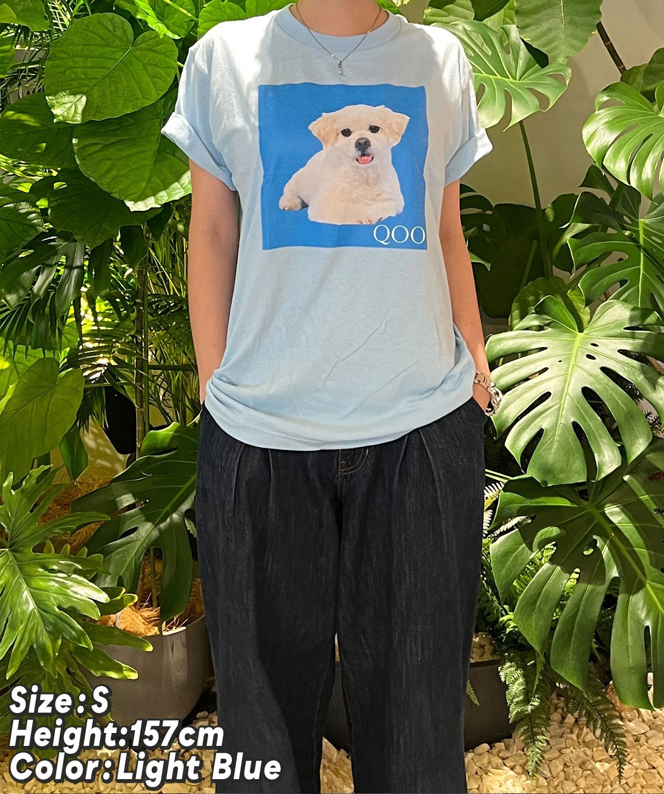 愛犬QOOちゃんTシャツ/風見和香(私立恵比寿中学)