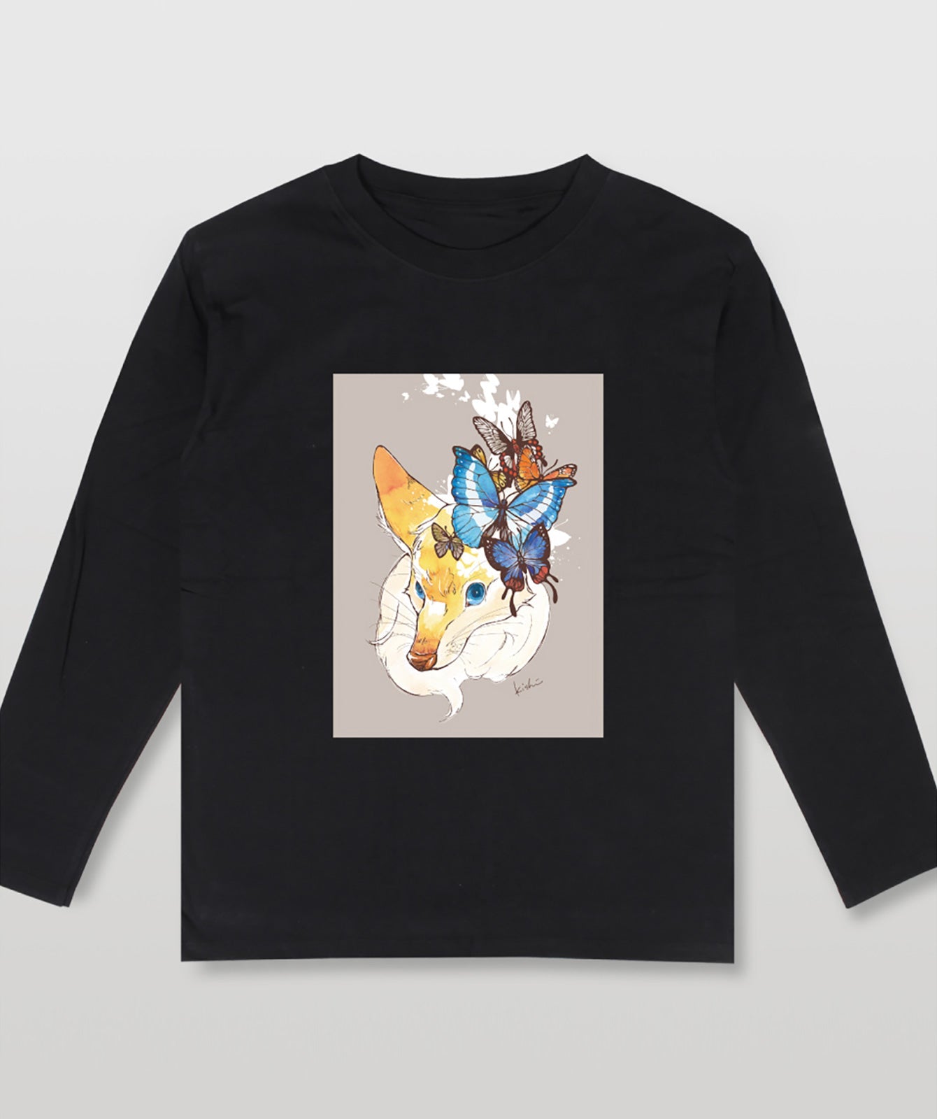 蝶と狐 / 文旗きし(ロンT)