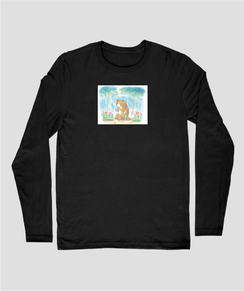 森の中、ちょっとひとやすみのティタイム / もりのとしこ