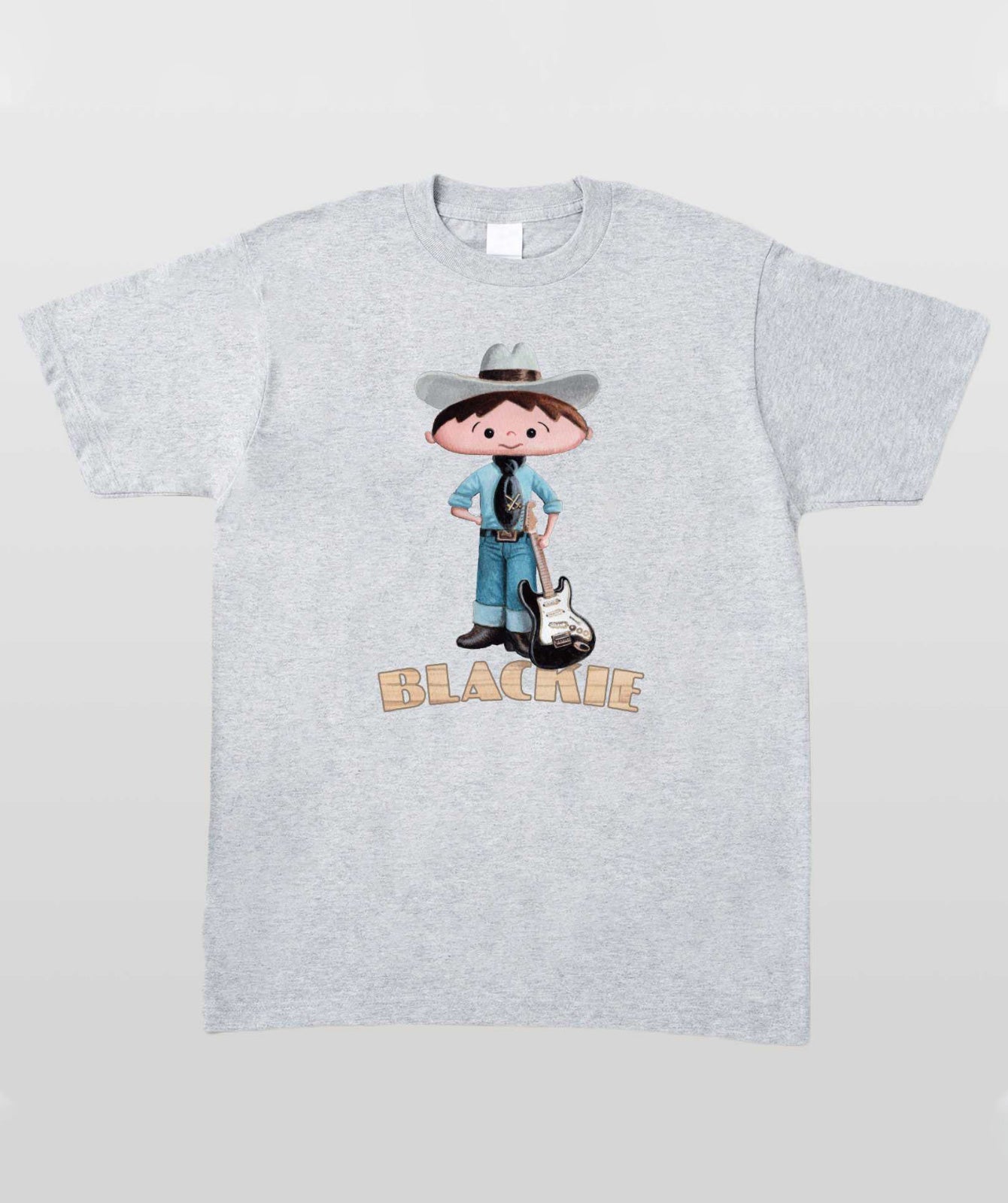 たとえば、ブラッキーとレコスケくんTシャツ