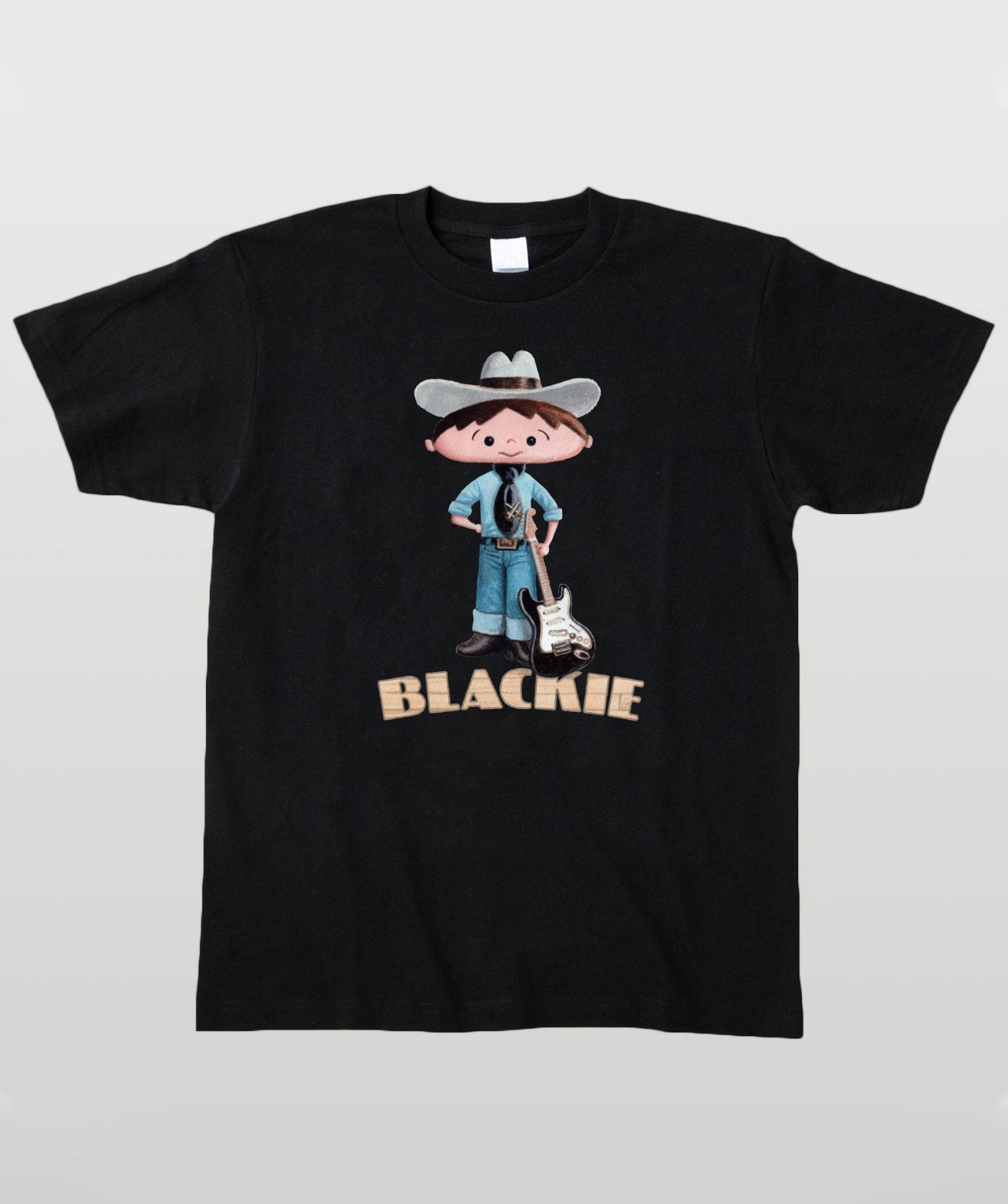 たとえば、ブラッキーとレコスケくんTシャツ