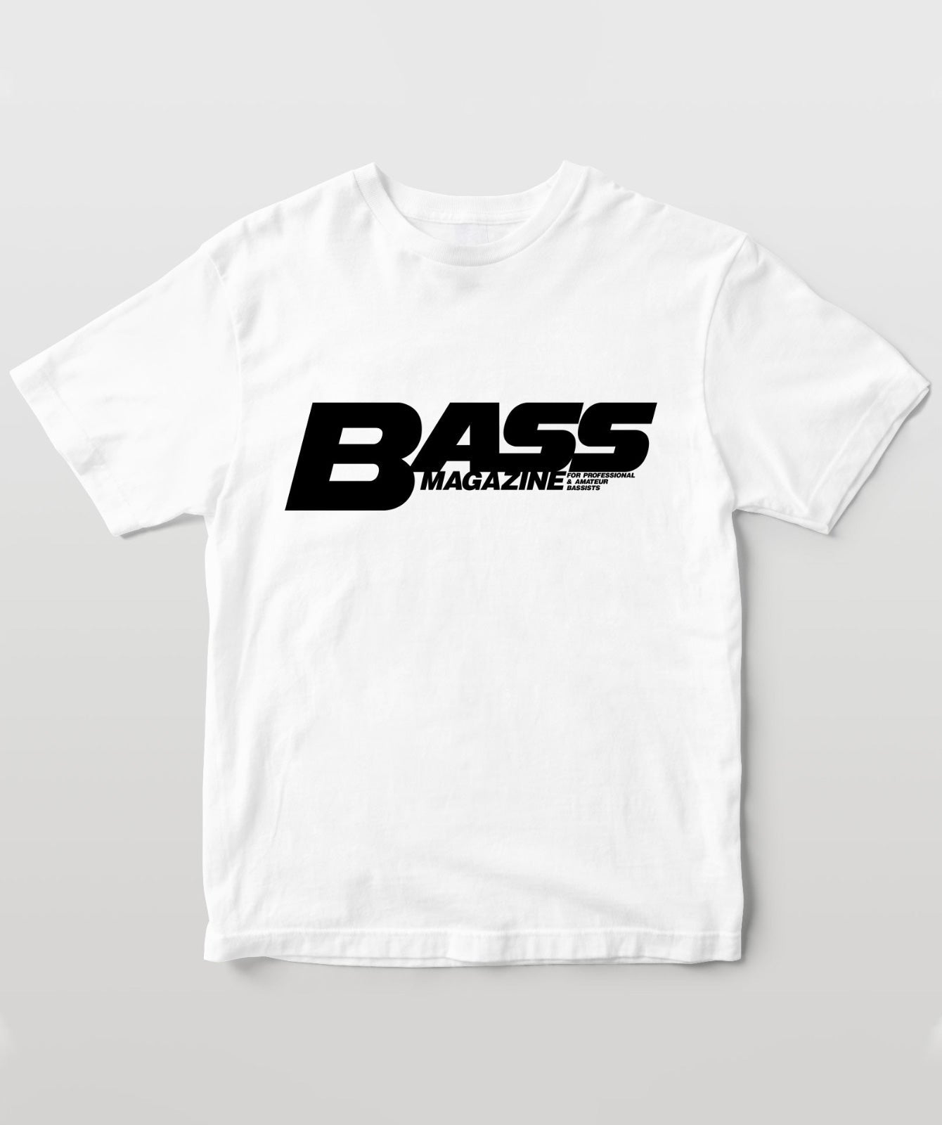 ベーマガ・ロゴT ホワイト×ブラック