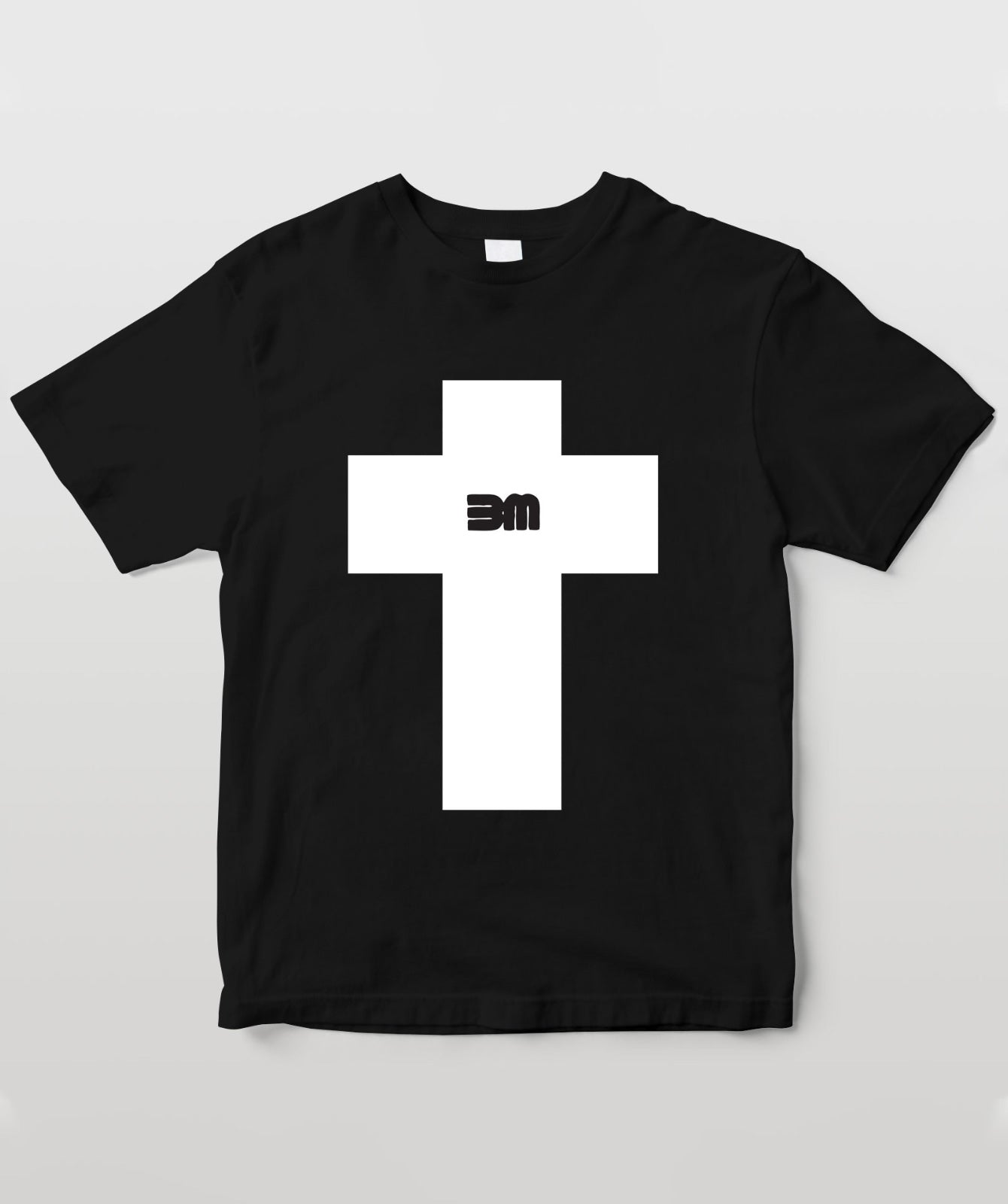 ベーマガ・ホワイト・クロス Tシャツ