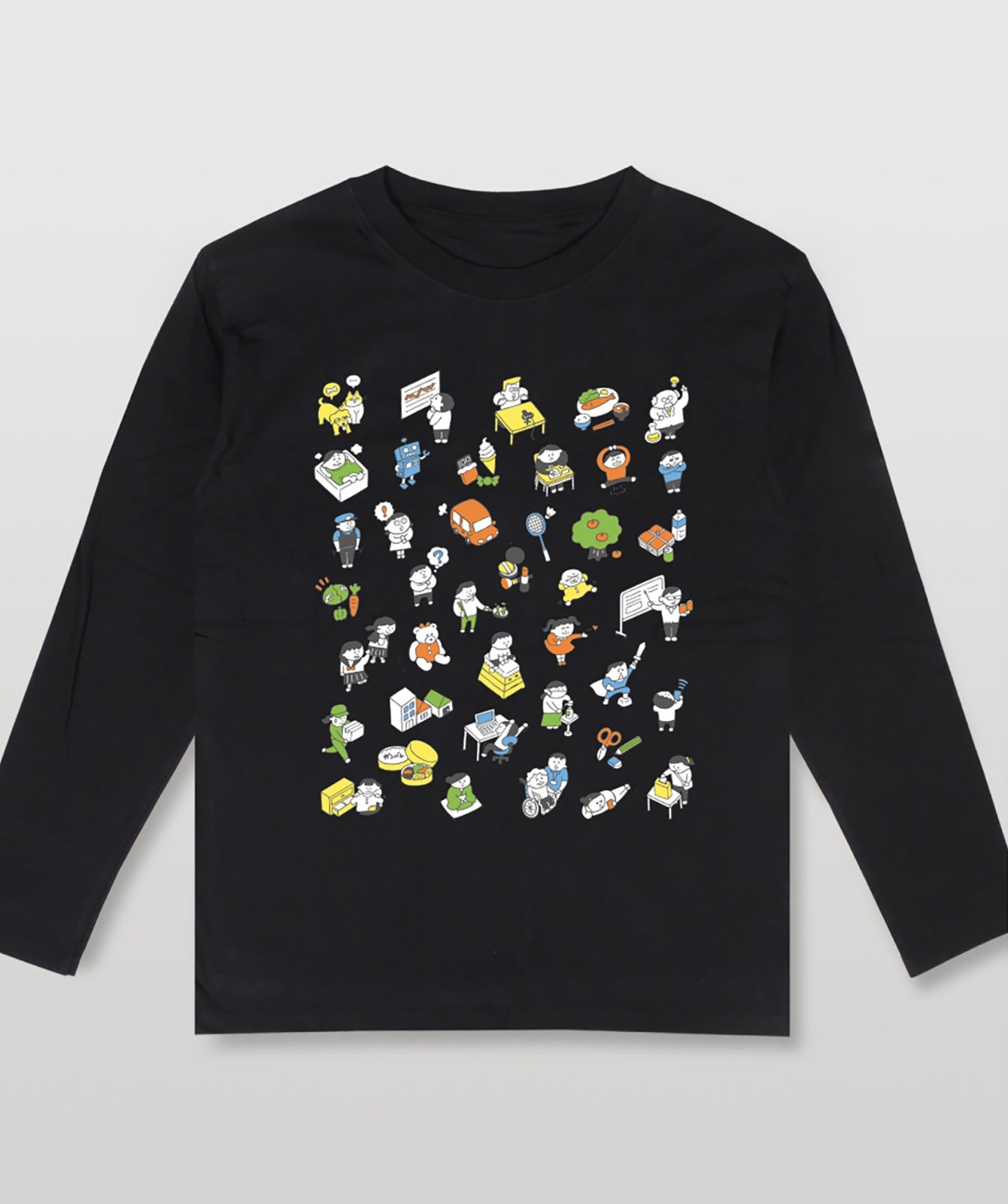 ひとものあれこれ / イラカアヅコ(ロンT)