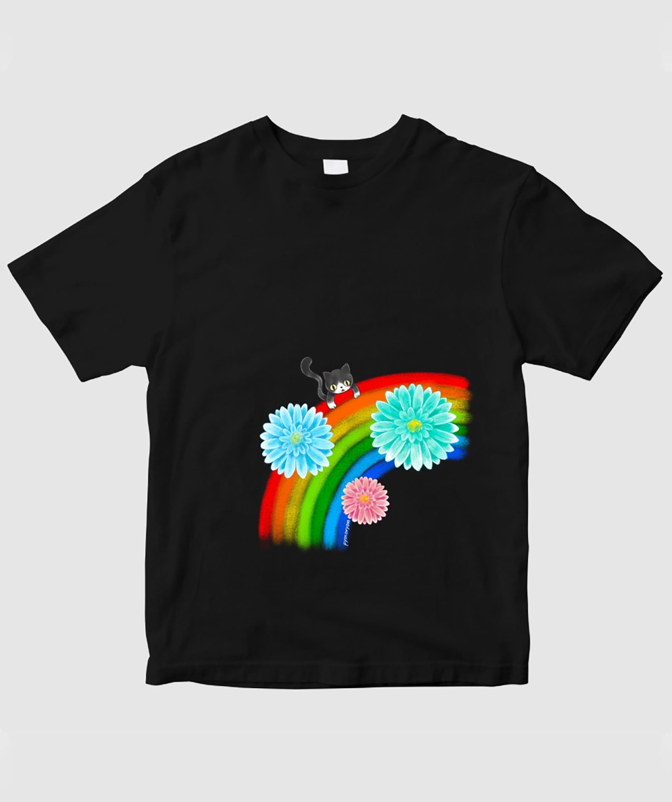 虹の上の“くろにゃん” / 陽葵ちま/ぴょこりょん