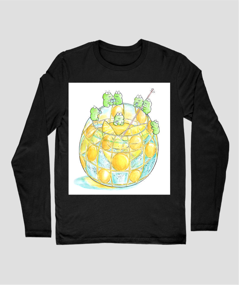レモンサワーとカエル / 吉村ナツクロウ(ロンT)