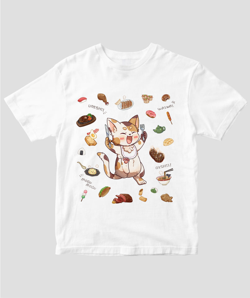 Food&Cat 「今日は何を食べようかな?」 / 咲牙めぶ