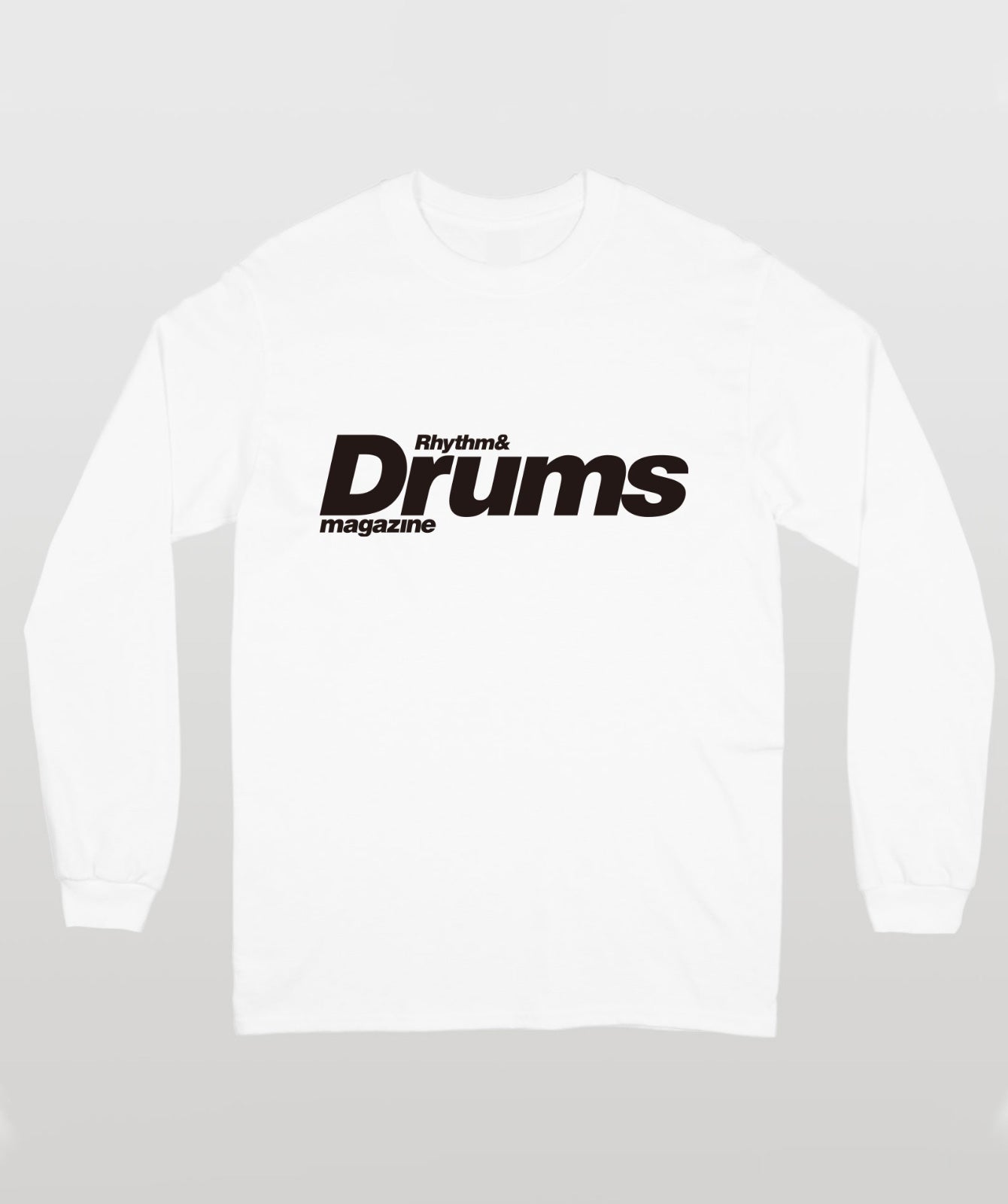 Rhythm  Drums Magazine オリジナルロゴ（ロンT） – T-OD
