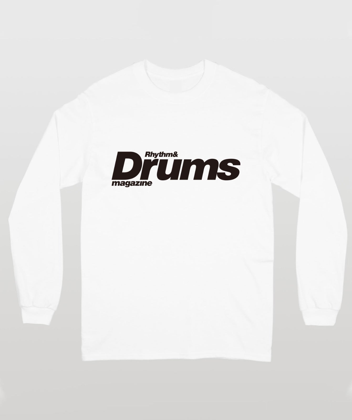 Rhythm & Drums Magazine オリジナルロゴ(ロンT)