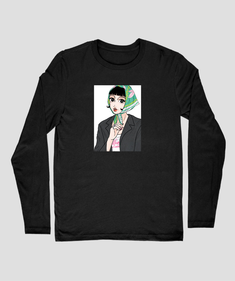 Girl in Scarf / CHIHAYURI(ロンT)