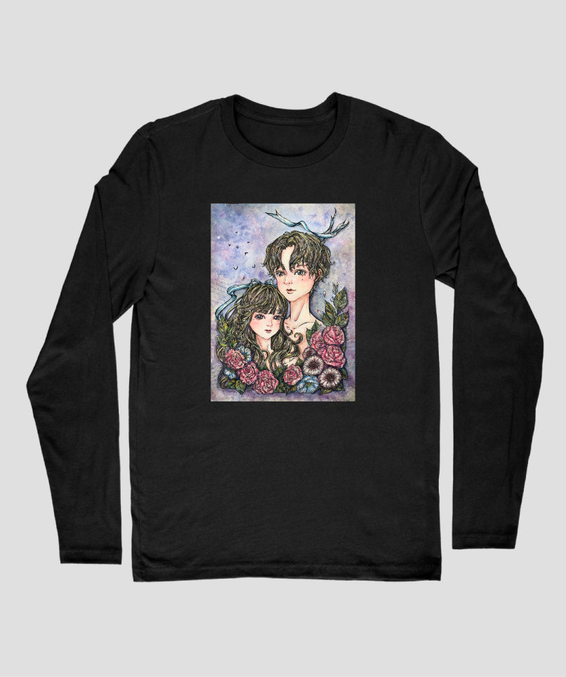 『with』消しゴムはんこ印影 / Chidoriashi-han(ロンT)