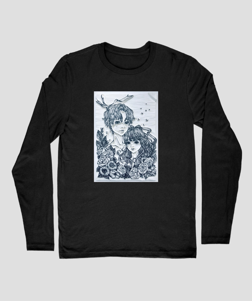 『with』消しゴムはんこ原版 / Chidoriashi-han(ロンT)