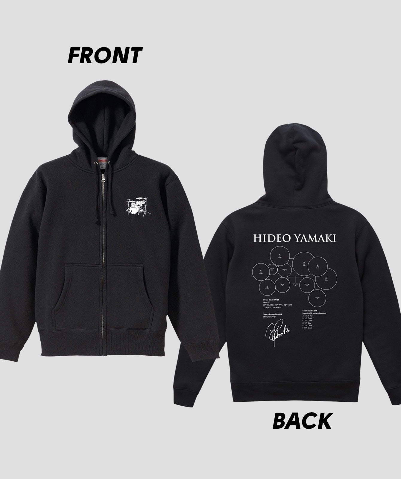 Drummer's Set Up Vol.02 山木 秀夫 “Hoodie”