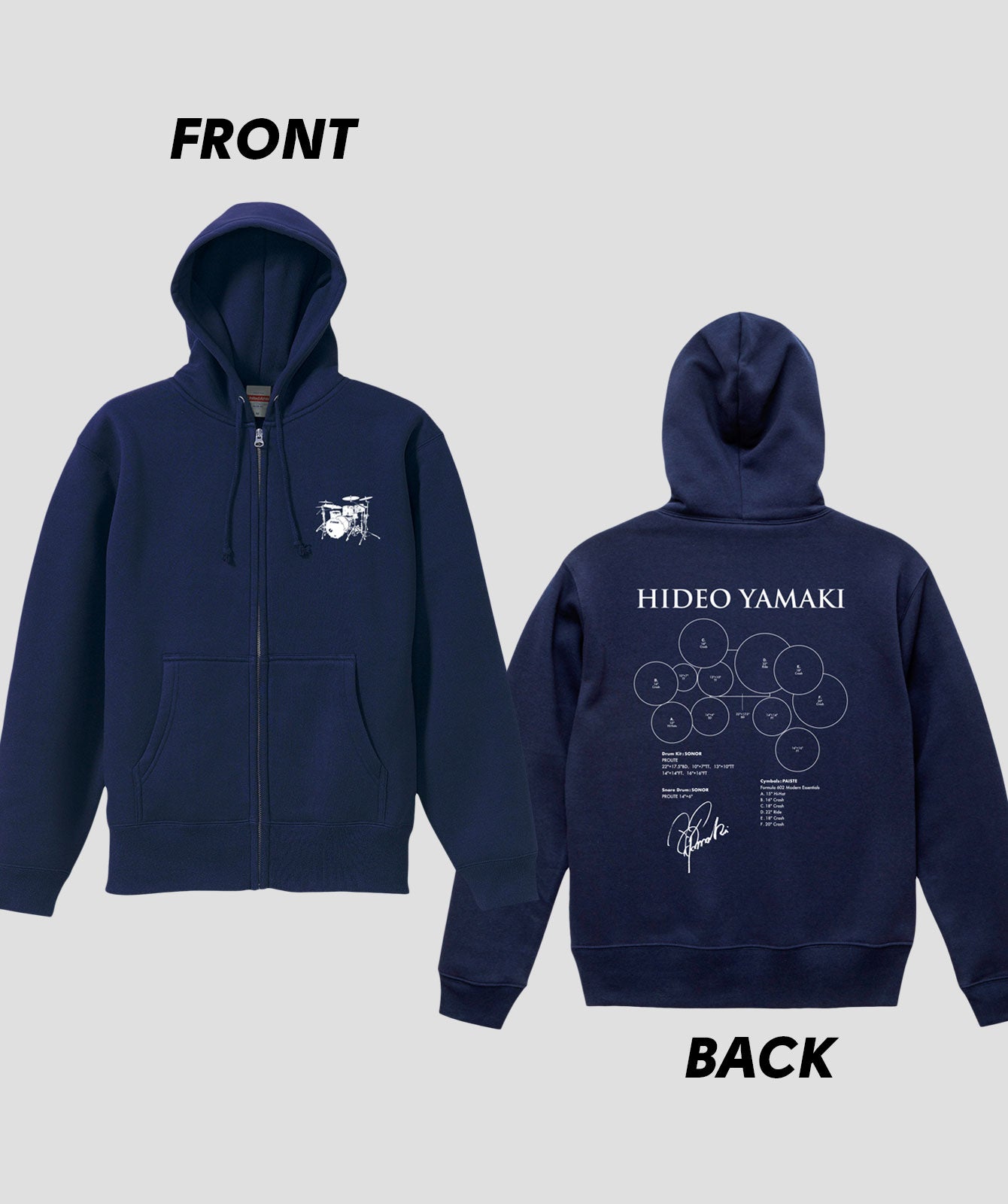 Drummer's Set Up Vol.02 山木 秀夫 “Hoodie”