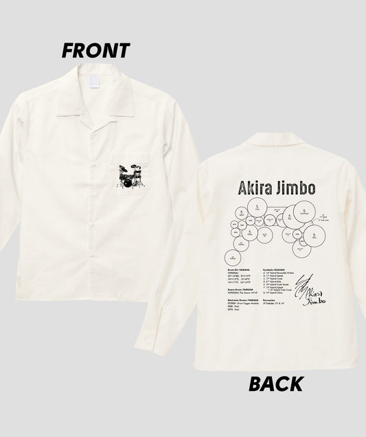 Drummer's Set Up Vol.01 神保 彰 “Long Sleeve Shirt” 期間限定