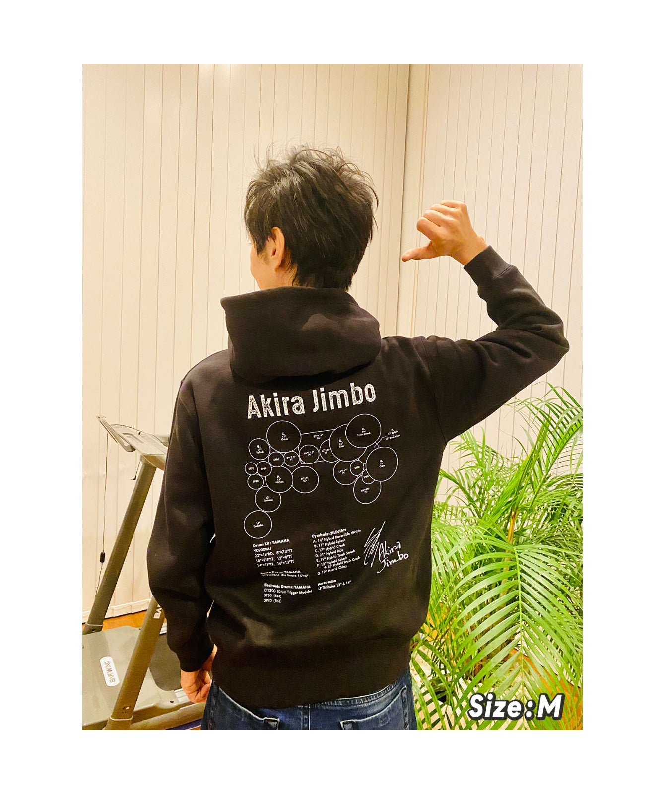 Drummer's Set Up Vol.01 神保 彰 “Hoodie”
