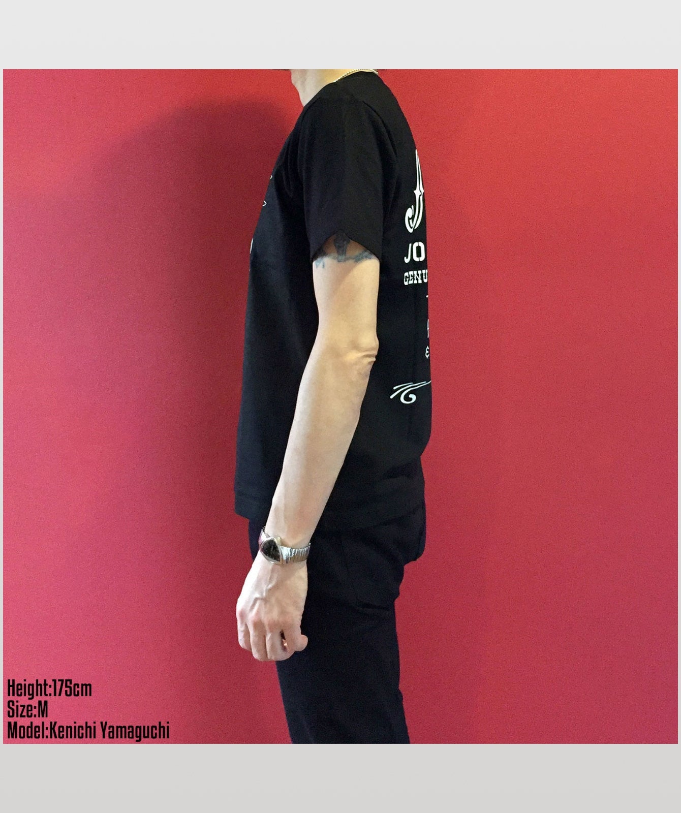 1959サインポストTシャツ ブラック Type C