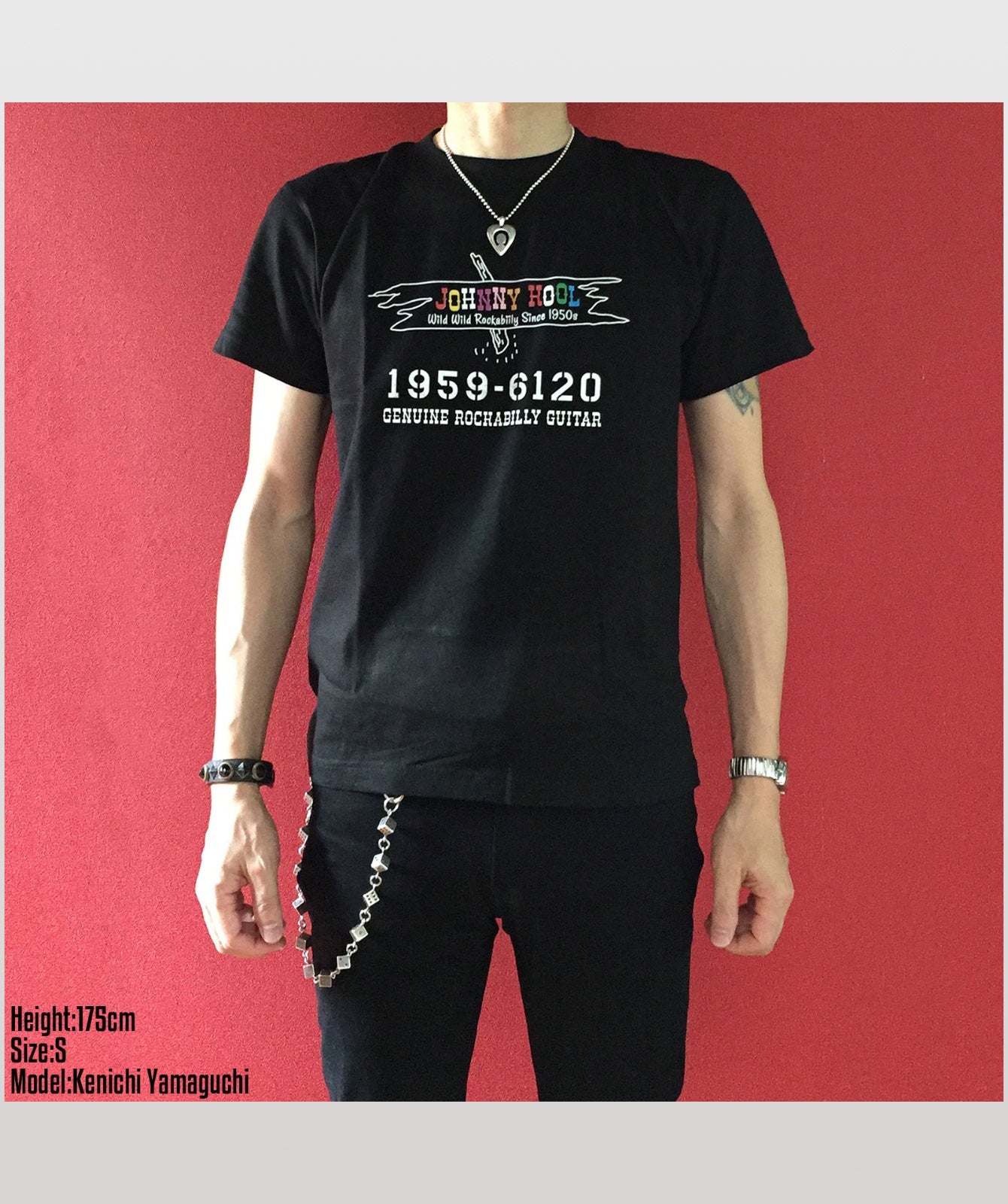 1959サインポストTシャツ ブラック Type C