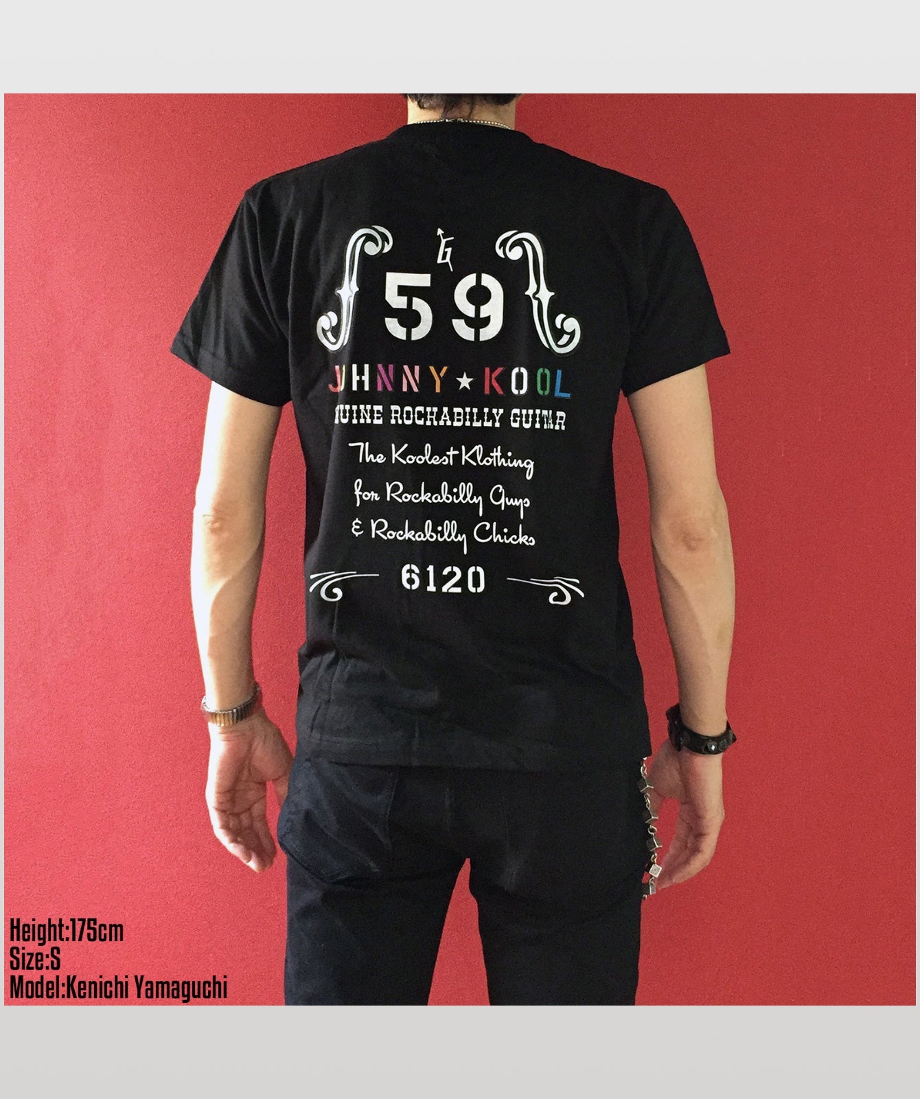 1959サインポストTシャツ ブラック Type C