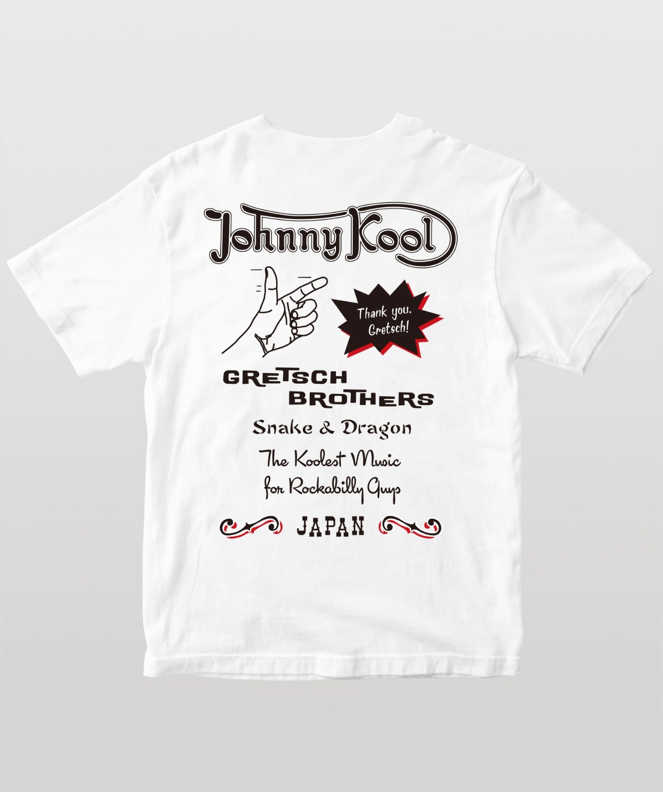 グレッチ・ブラザーズ CDジャケットTシャツ ホワイト