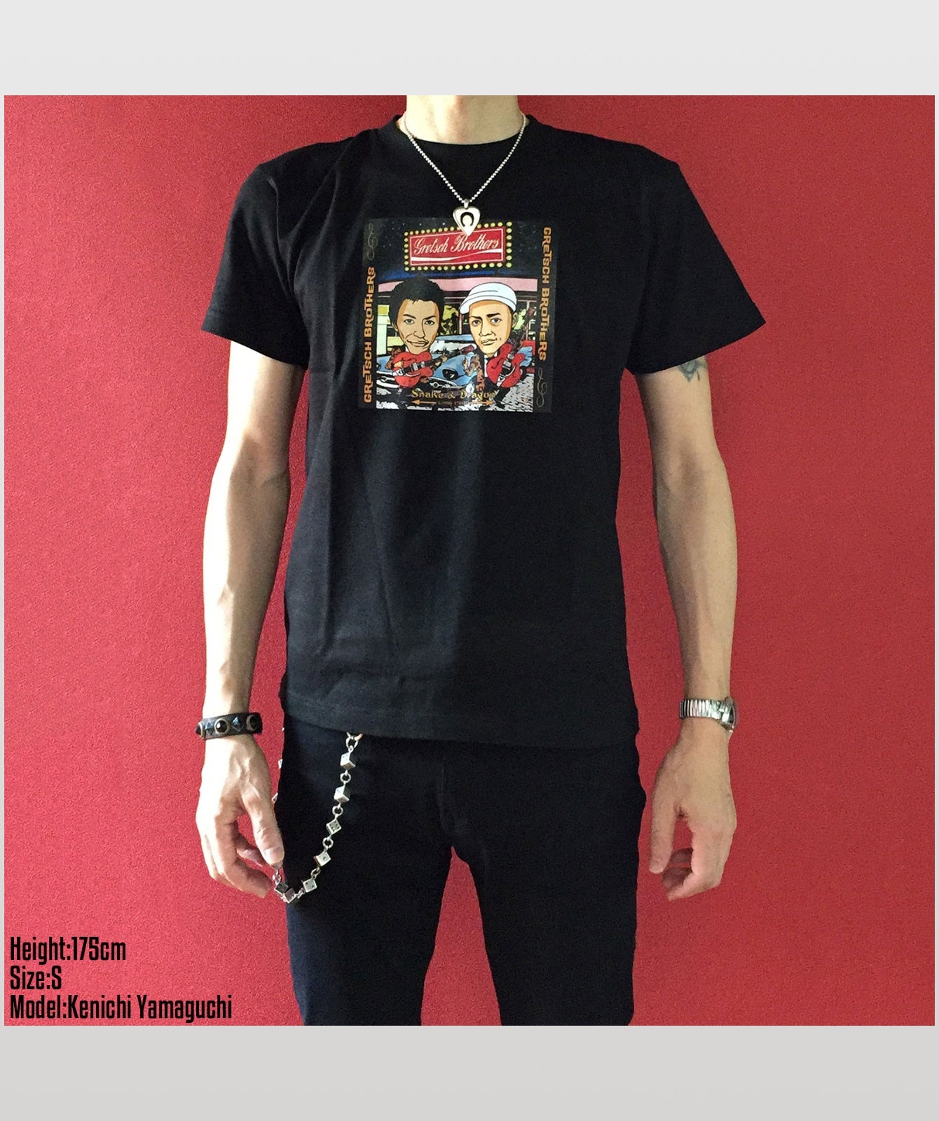 グレッチ・ブラザーズ CDジャケットTシャツ ホワイト