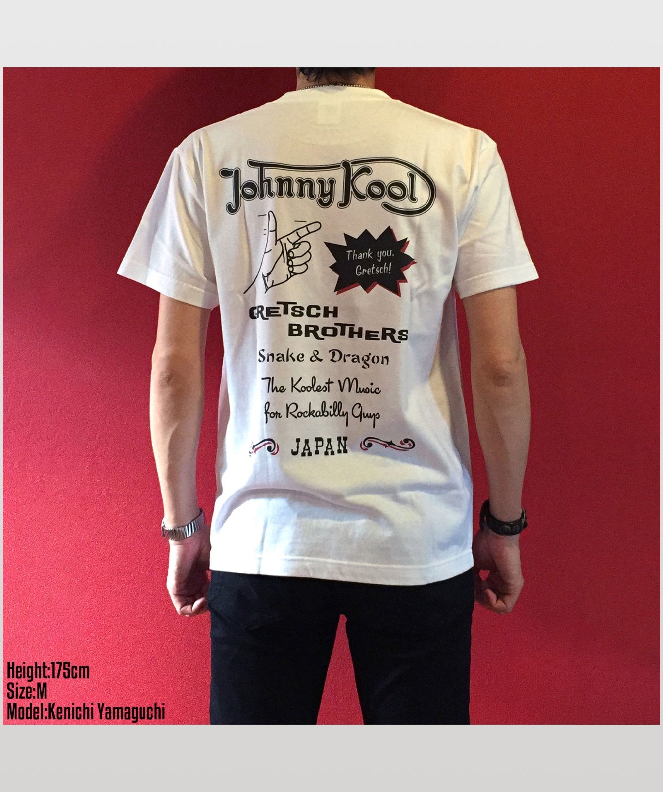 グレッチ・ブラザーズ CDジャケットTシャツ ホワイト