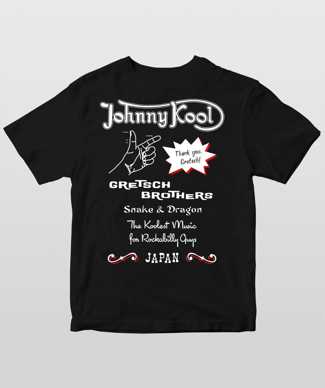 グレッチ・ブラザーズ CDジャケットTシャツ ブラック