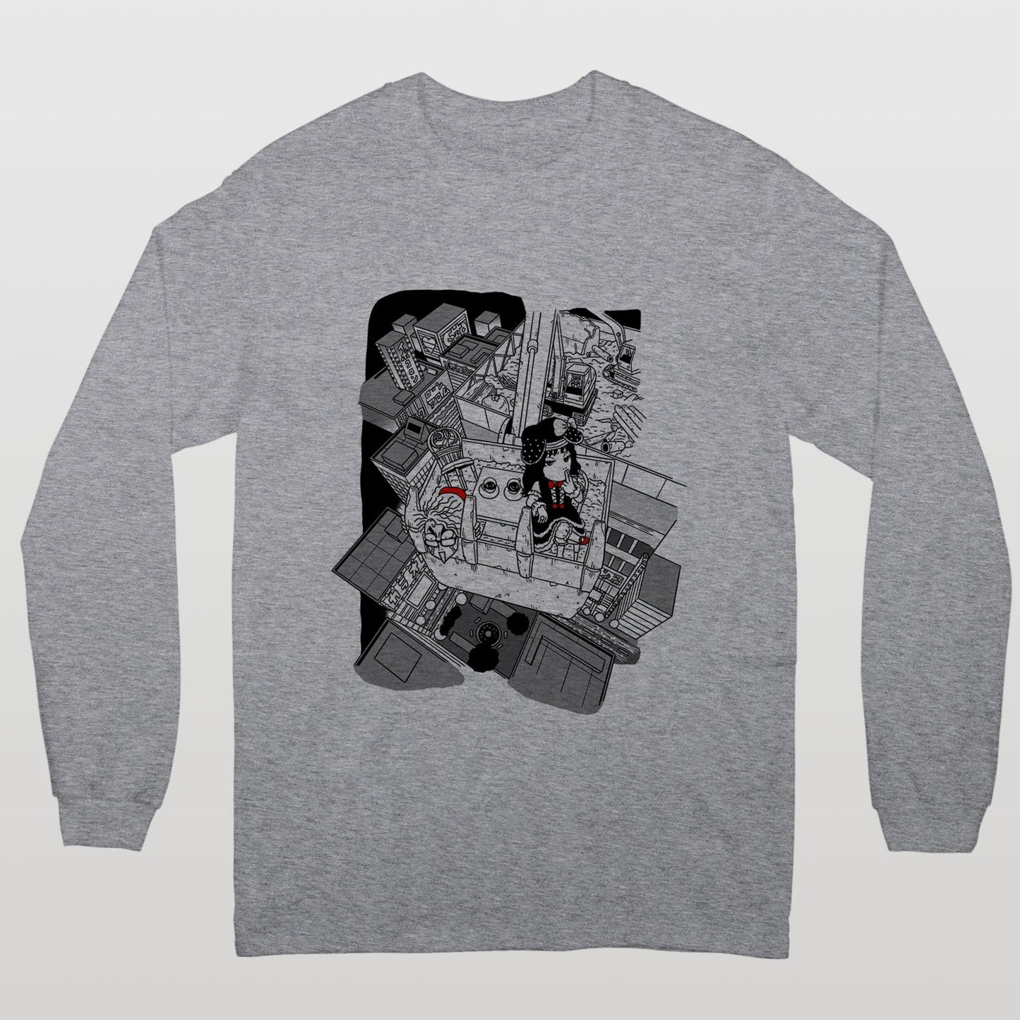 『戸川純の人生相談~どうしたらいいかな、純ちゃん~』ロングスリーブTシャツ
