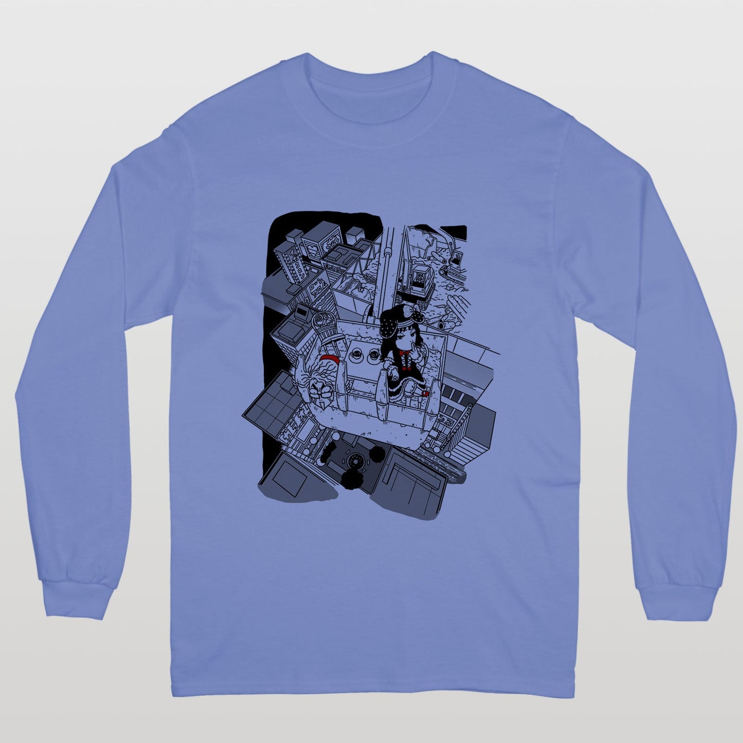 『戸川純の人生相談~どうしたらいいかな、純ちゃん~』ロングスリーブTシャツ