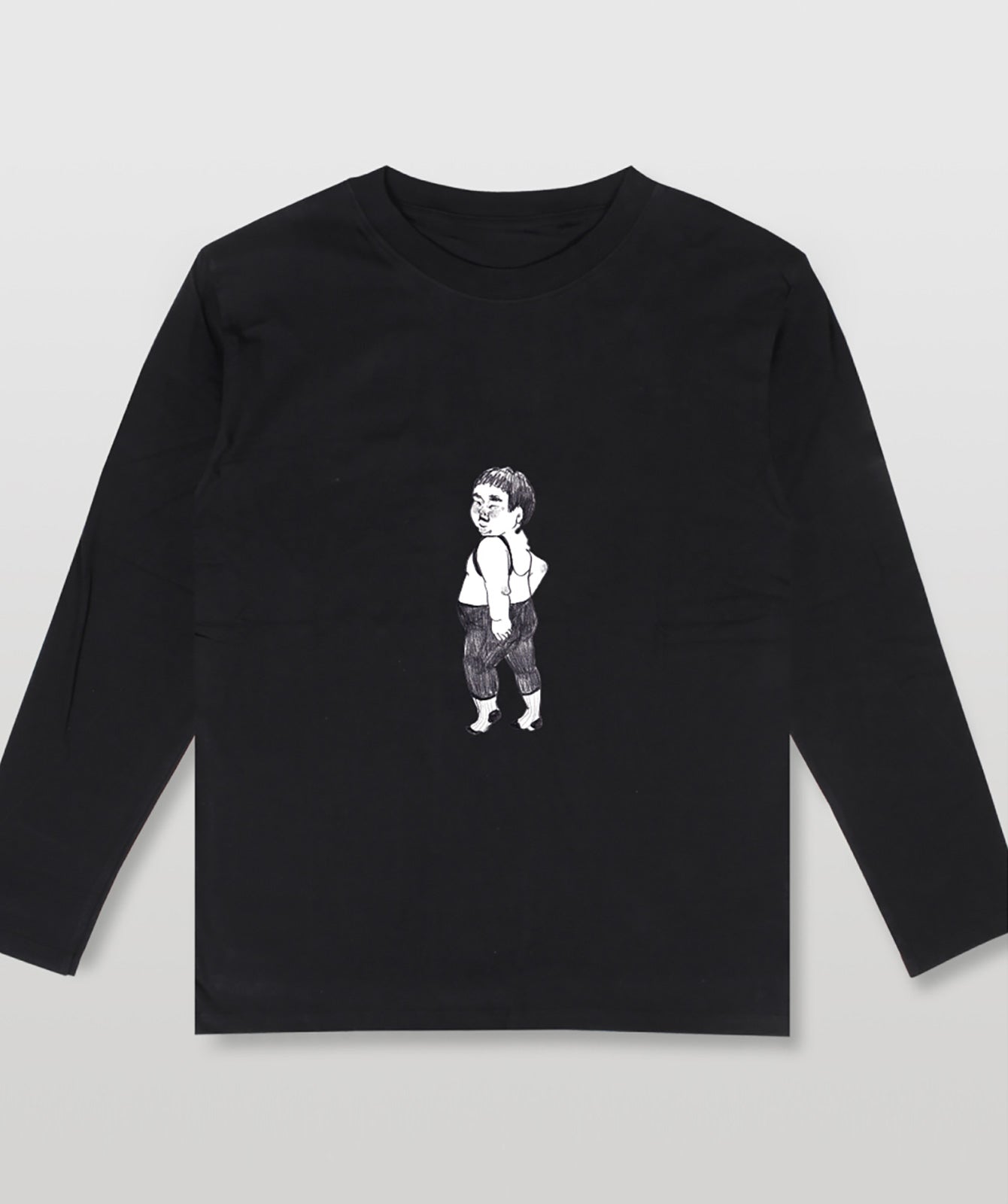 振り向く坊や / mow(ロンT)