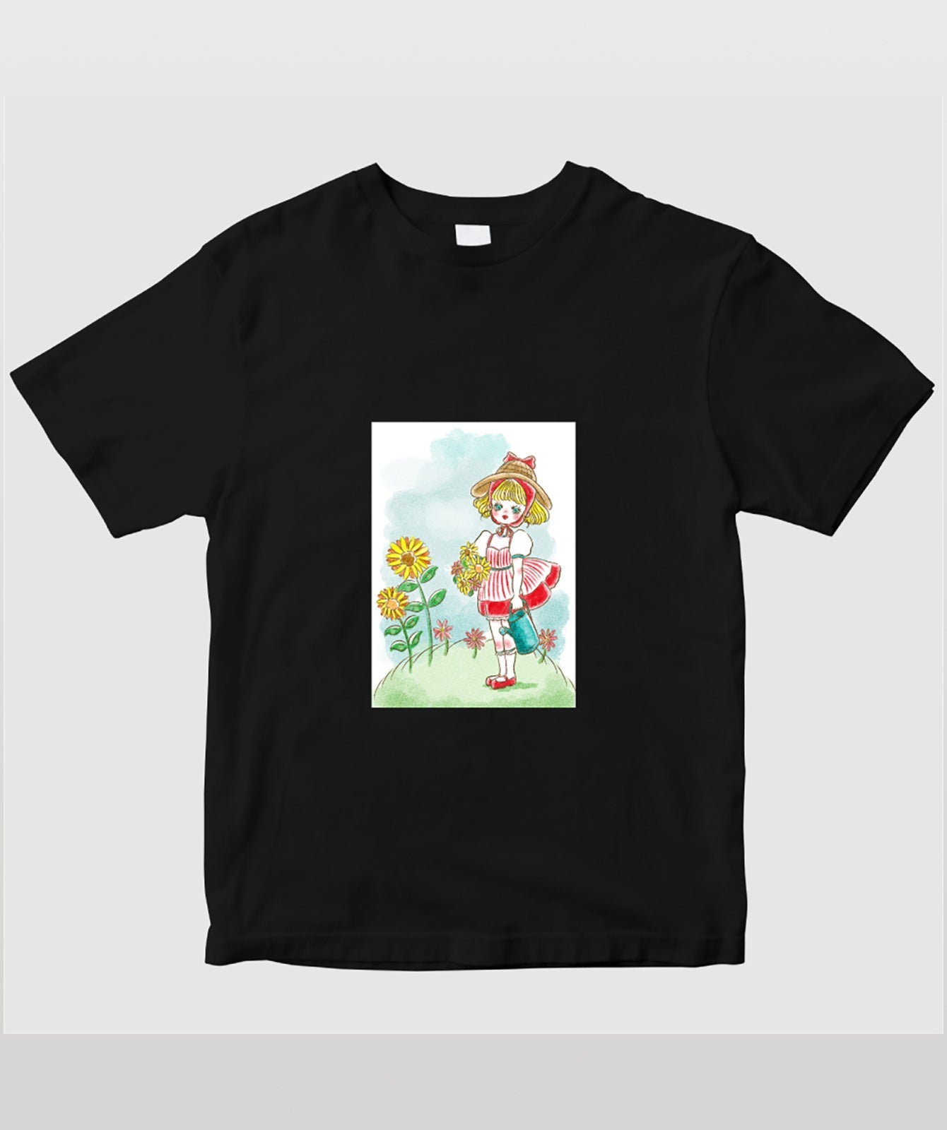 向日葵と女の子 / 林檎飴