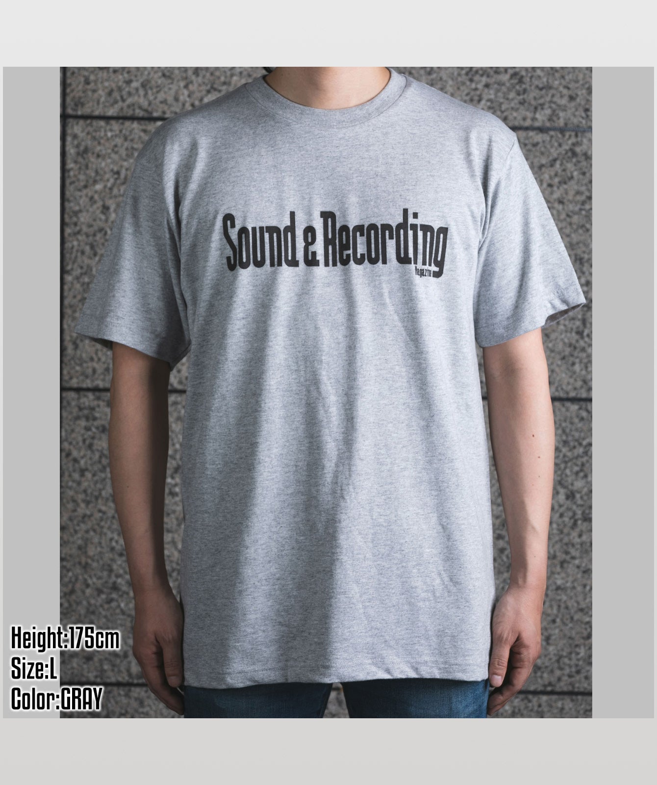 Sound & Recording Magazine オリジナルロゴ ブラック×白ロゴ