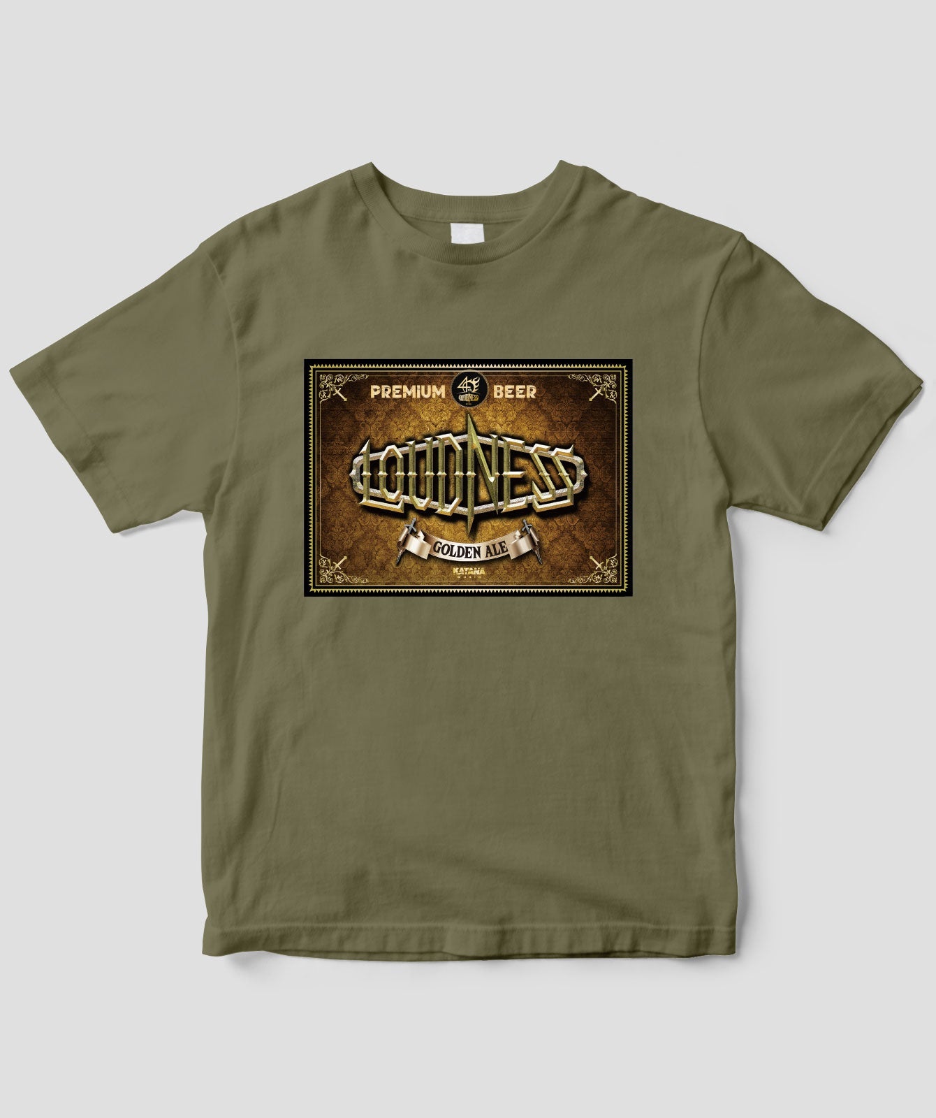 ラウドネス40周年BEERスペシャルTシャツ/GOLDEN ALE