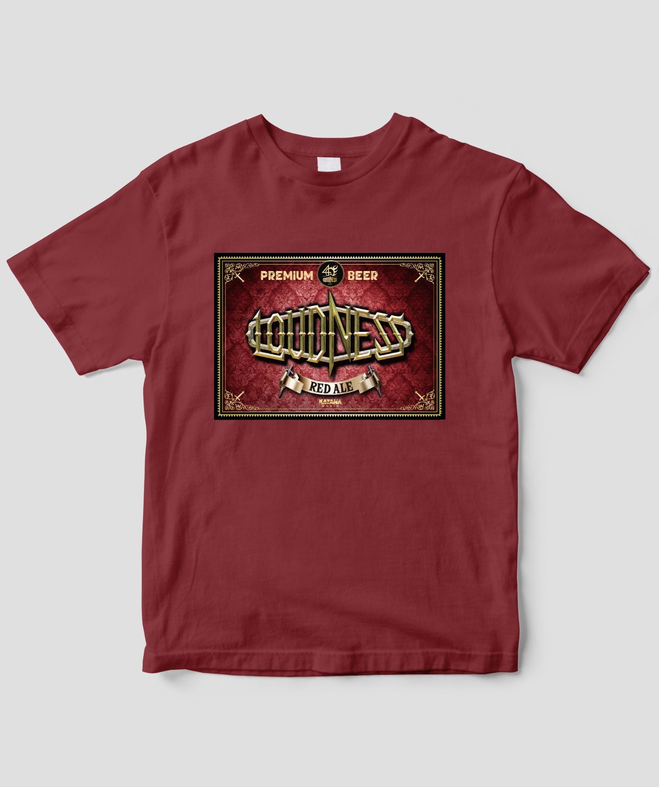 ラウドネス40周年BEERスペシャルTシャツ/RED ALE