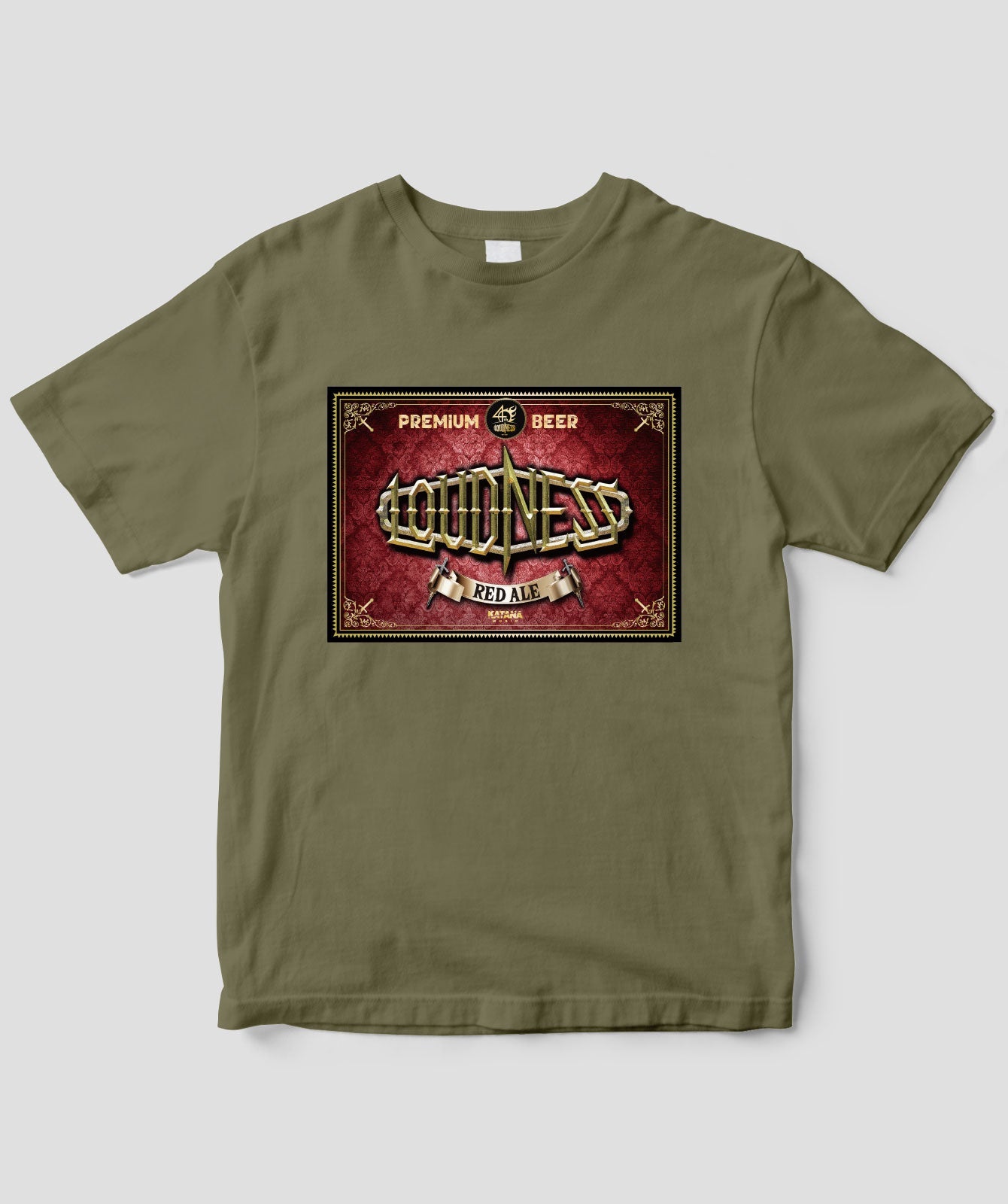 ラウドネス40周年BEERスペシャルTシャツ/RED ALE