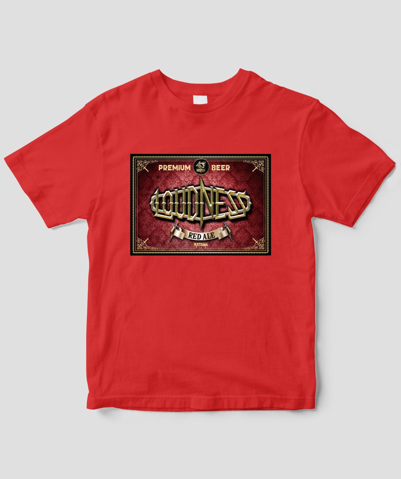ラウドネス40周年BEERスペシャルTシャツ/RED ALE