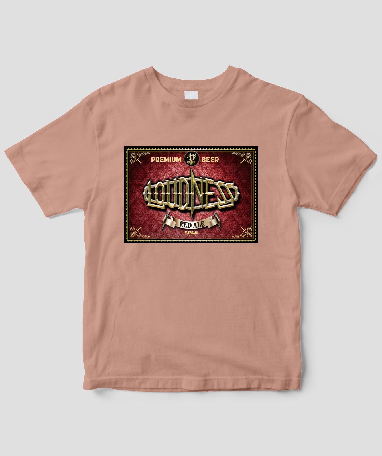 ラウドネス40周年BEERスペシャルTシャツ/RED ALE