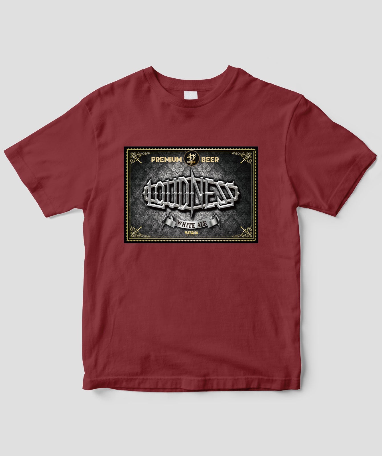 ラウドネス40周年BEERスペシャルTシャツ/WHITE ALE