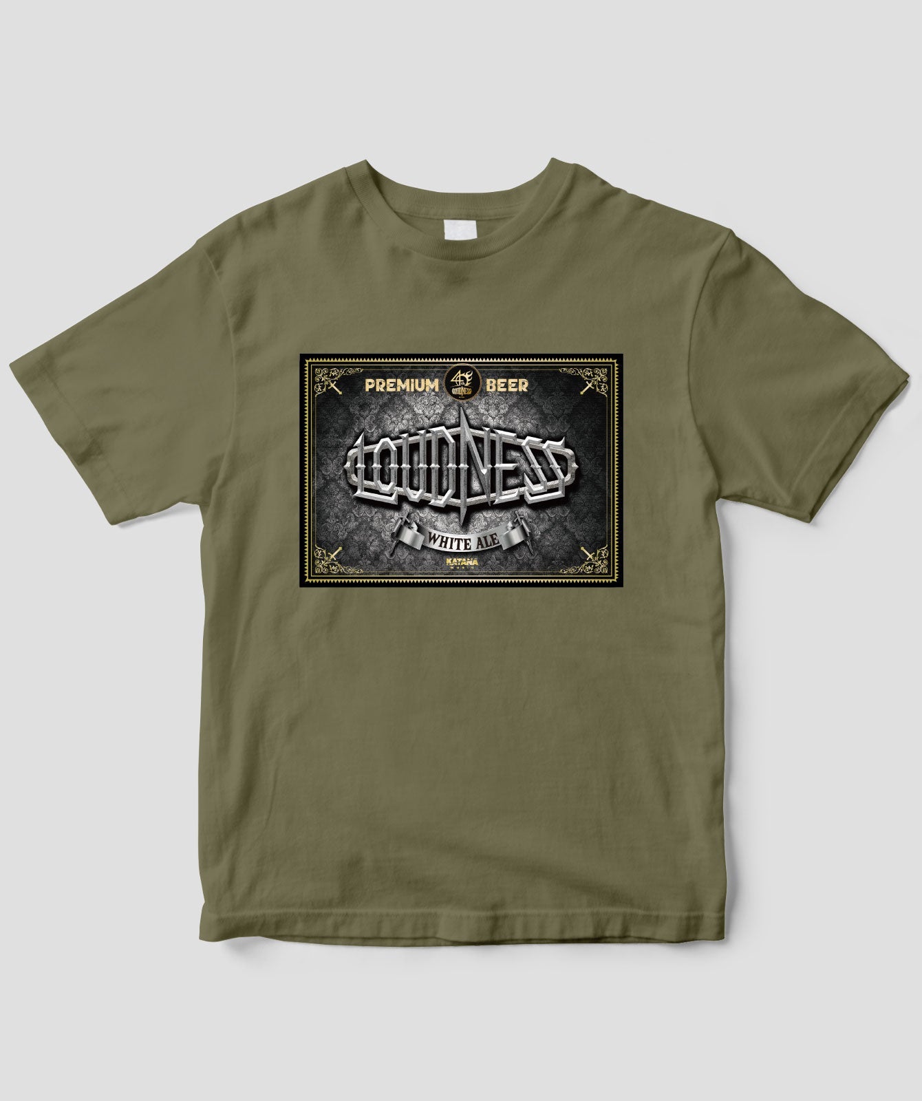 ラウドネス40周年BEERスペシャルTシャツ/WHITE ALE