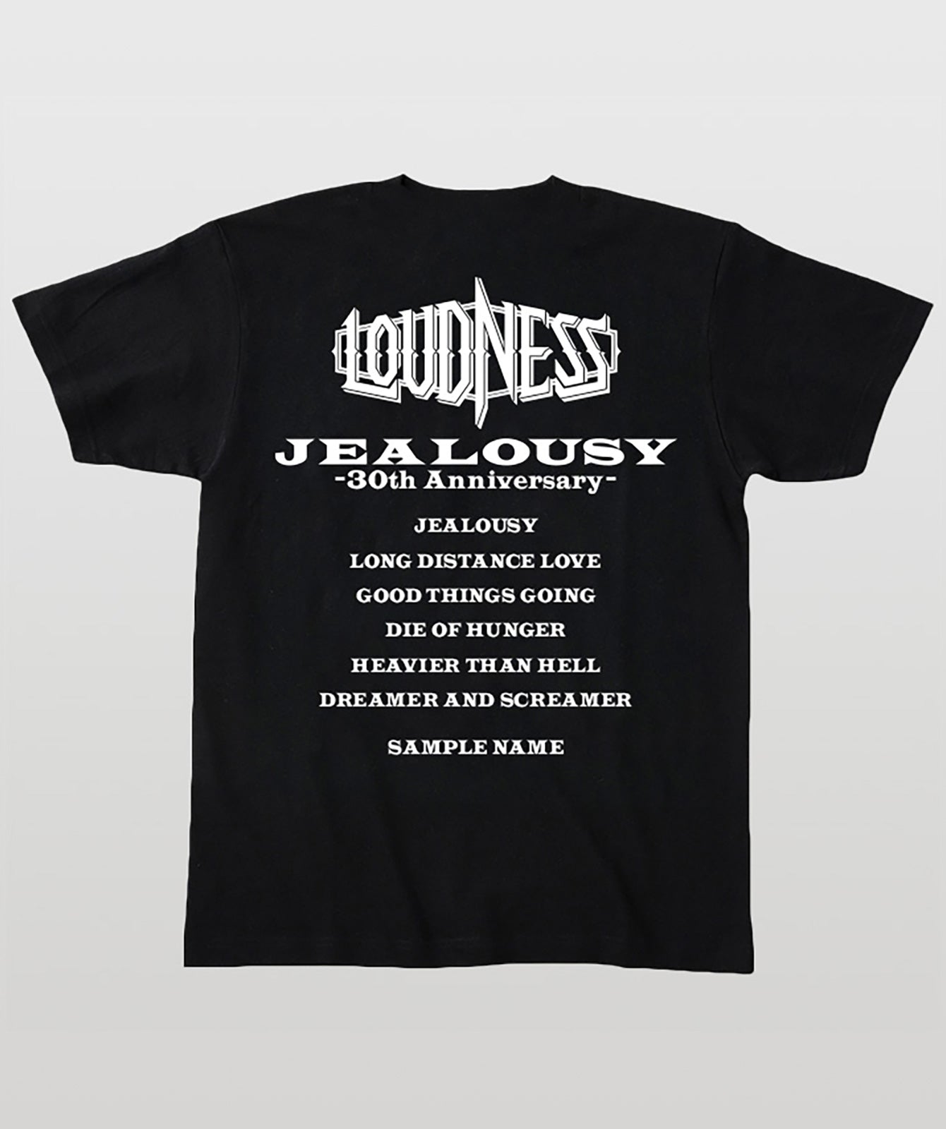 【文字入れ可】『JEALOUSY』30周年記念盤スペシャルTシャツ