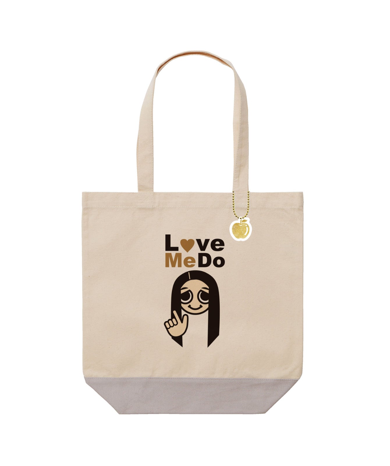 ラブちゃんトートバッグ(グレー)