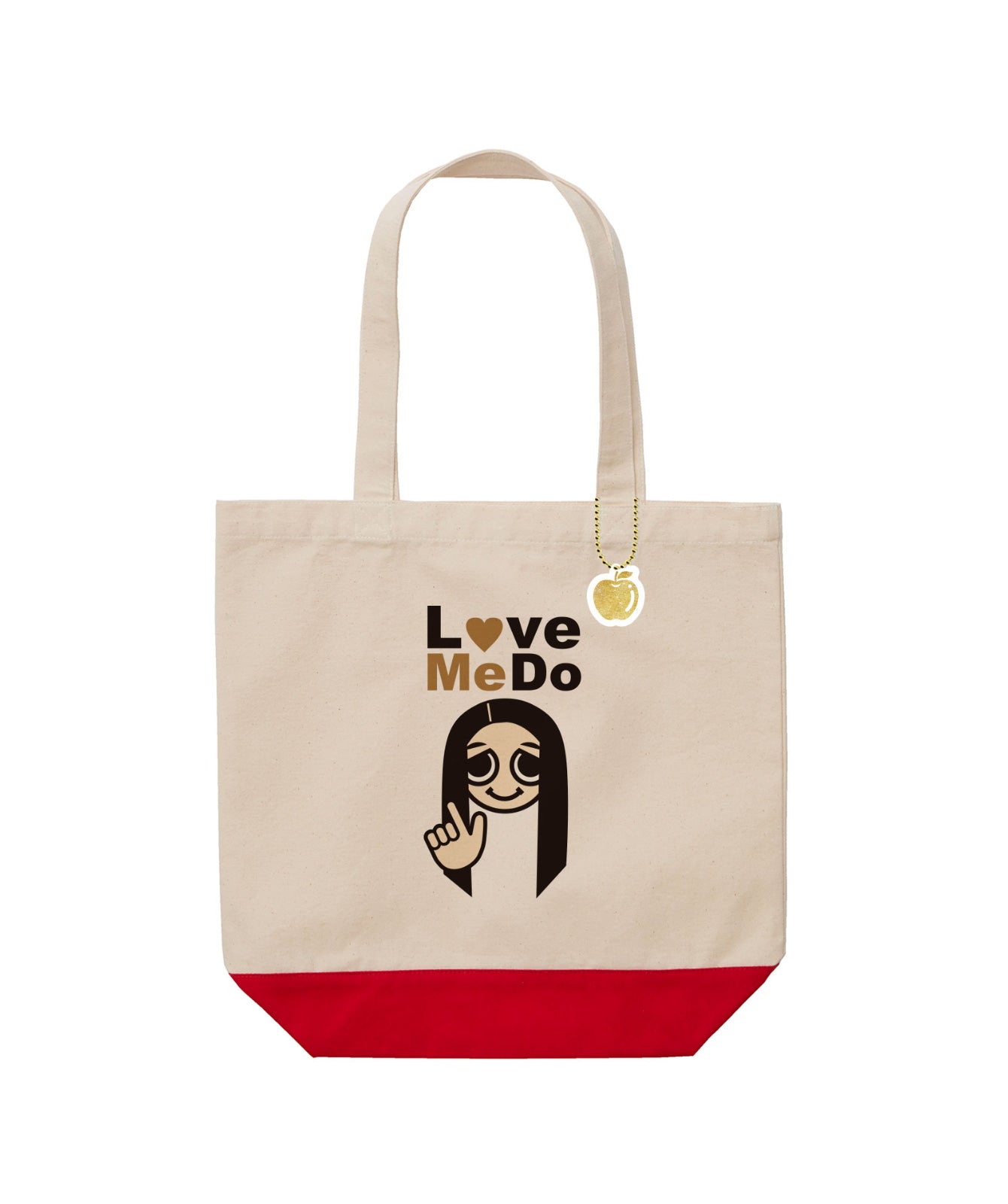 ラブちゃんトートバッグ(レッド)