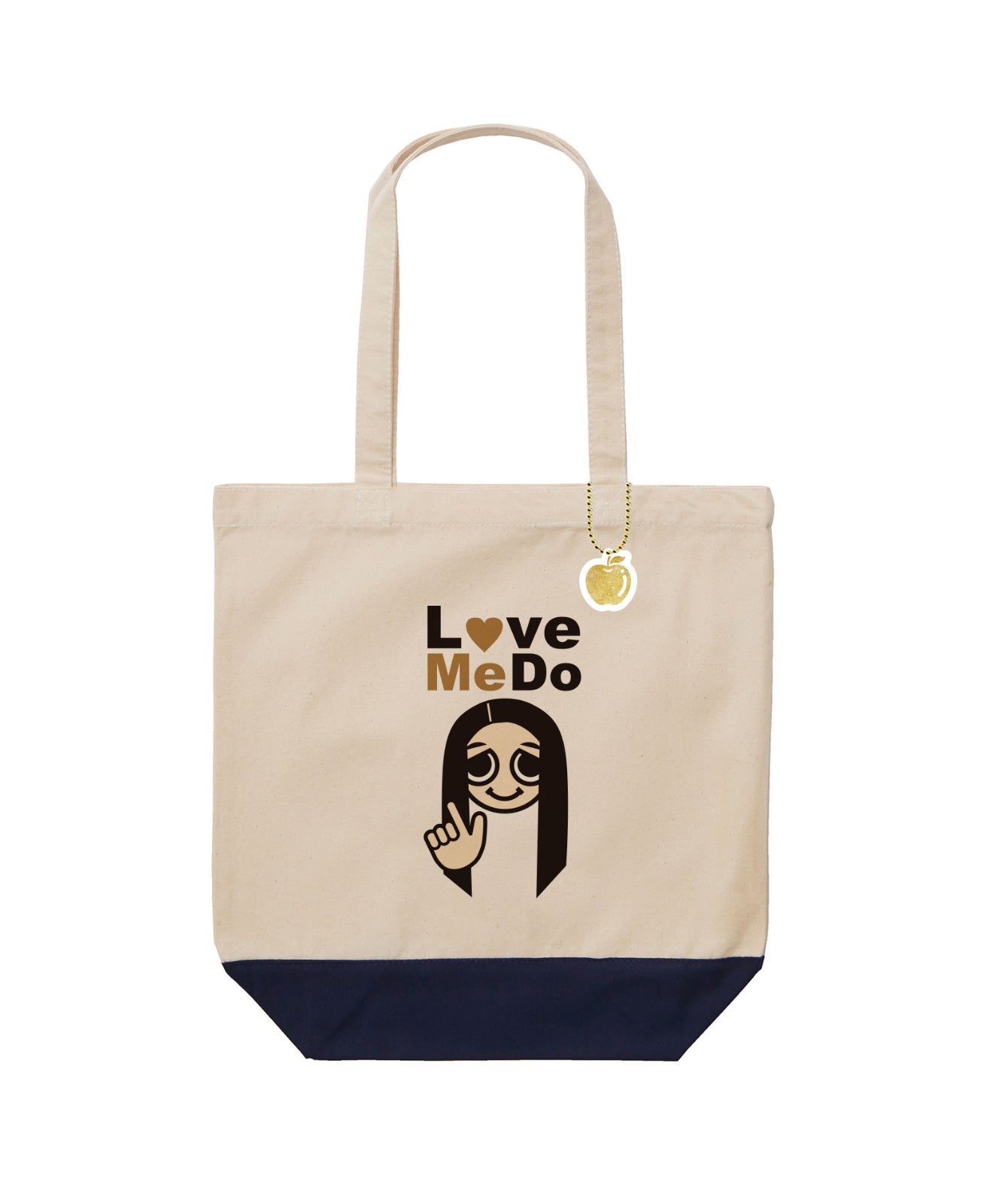 ラブちゃんトートバッグ(ネイビー)