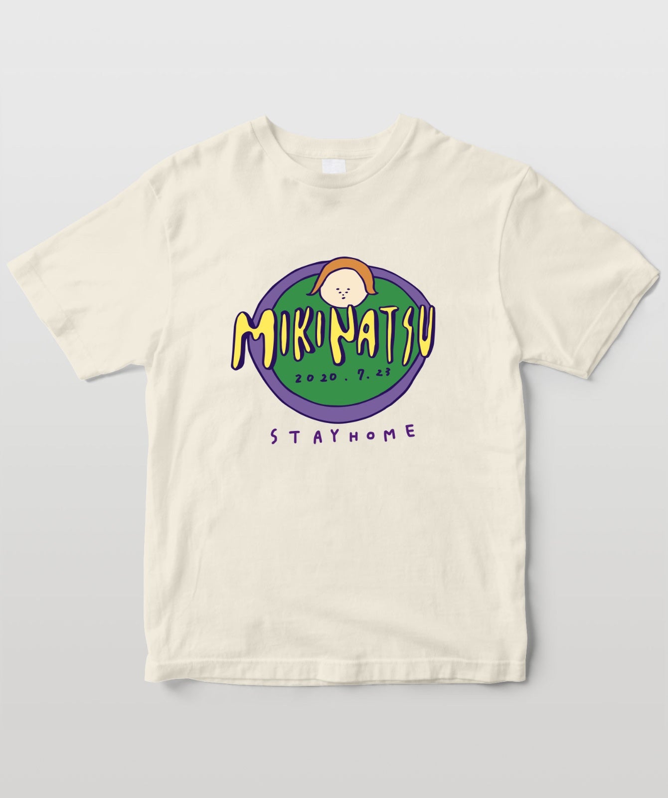 なつみの日(7/23)生配信ライブ みきなつ祭り~第二回~ オリジナルT 丸ver.