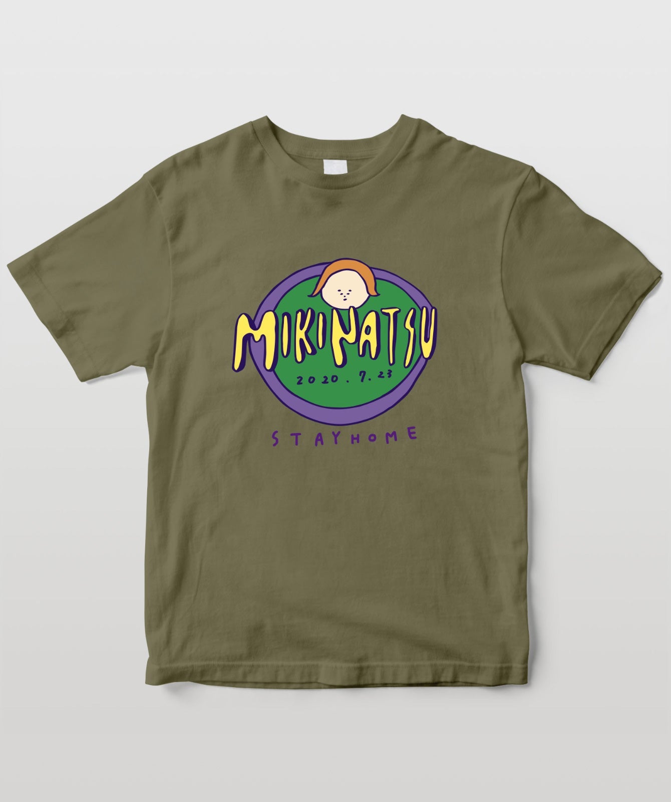 なつみの日(7/23)生配信ライブ みきなつ祭り~第二回~ オリジナルT 丸ver.
