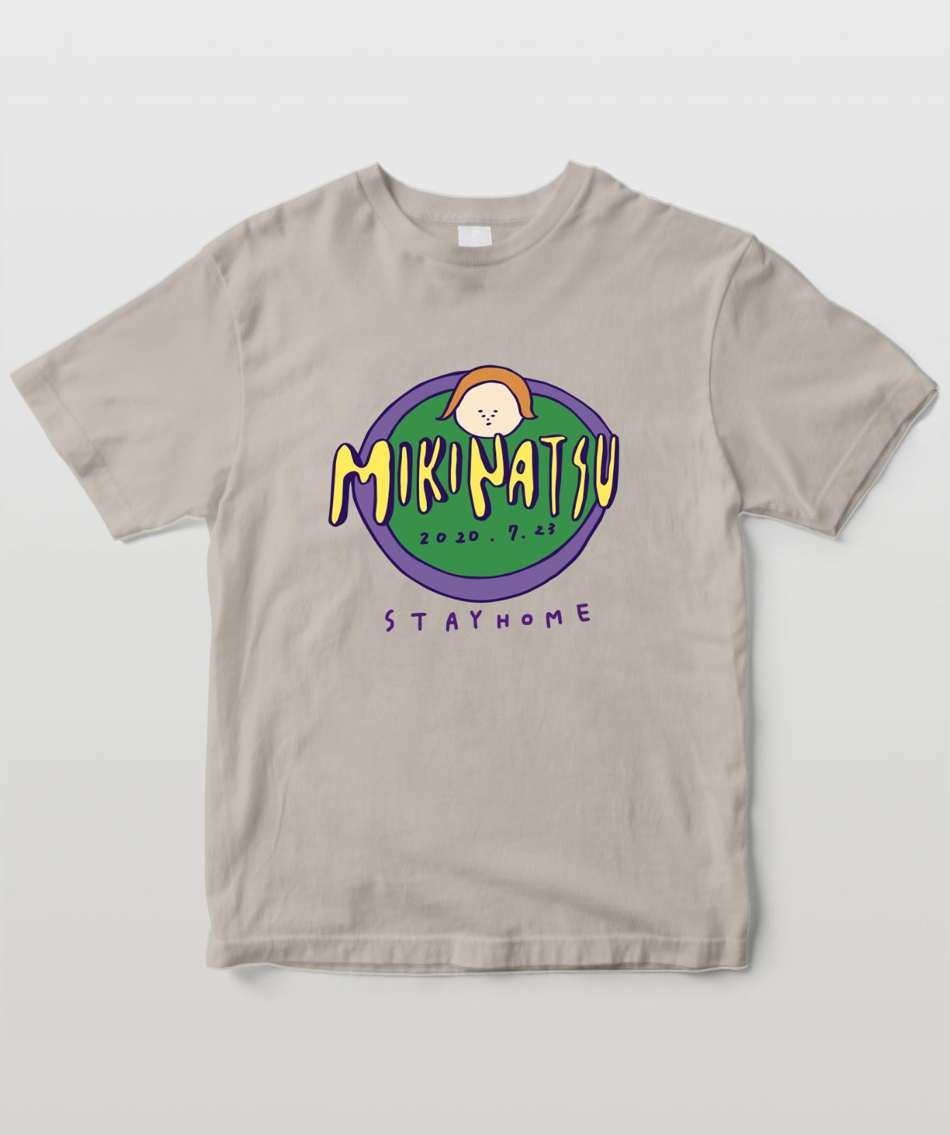 なつみの日(7/23)生配信ライブ みきなつ祭り~第二回~ オリジナルT 丸ver.