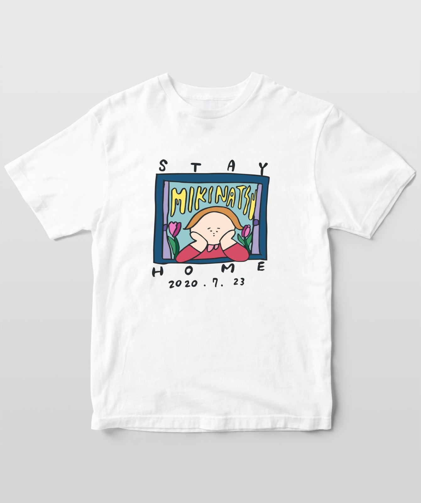 なつみの日(7/23)生配信ライブ みきなつ祭り~第二回~ オリジナルT 四角ver.